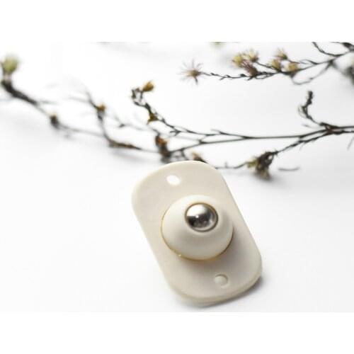 4pcs Self-Adhesive Universal Pulley Rotating Wheels Mini Swivel Casters Wheel for Furniture Storage Box Roller Cabinet Trash