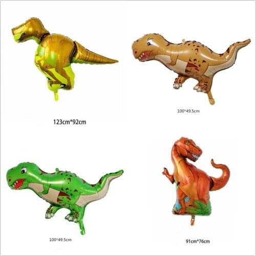 Aluminum Film Dinosaur Balloon Party Theme Decoration For Childrens Birthday Party Decoration Toy Gift"