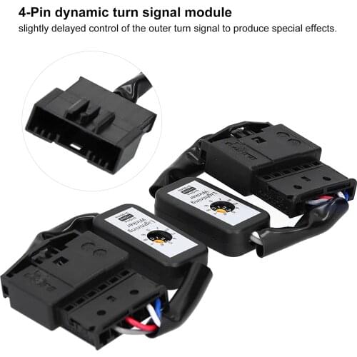 Car Dynamic Turn Signal Indicator LED Taillight Add-On Module Cable Wire Harness For BMW X3 G01 G08 X3M 2018+ Taillight Blinker