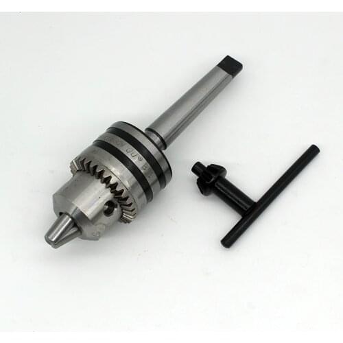 Free Shipping Carbide Steel MT2 B16/1-13mm Arbor Lathe Self Tighten Taper Shank Drill Chuck