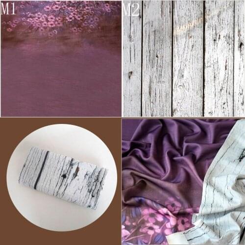 150x150cm Newborn Double Side Wood Backdrop Vintage Newborn Wood Background Baby Vinyl Backdrop