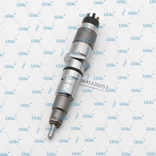 ERIKC 0445120257 Diesel Injector Manufacturer 0 445 120 257 Sprayer CR Auto Fuel Nozzle 0445 120 257 For Bosch Cummins