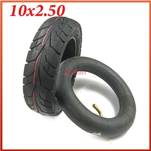 Good Quality 10 Inch 10x2.50 Inner Outer Tyre 10*2.50 Pneumatic Tire for Electric Scooter Balance Drive Bicycle Accessories