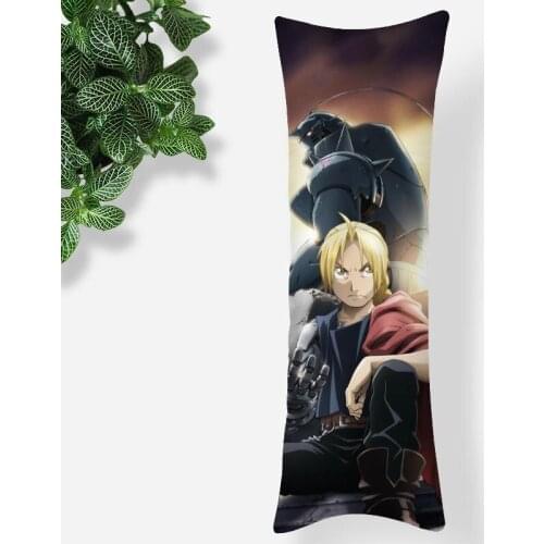 Fullmetal Alchemist Anime Long Pillow Case Fashion Decorative Cute Body Pillow Cover For Adult Bedding Pillowcases Not Fade 0531