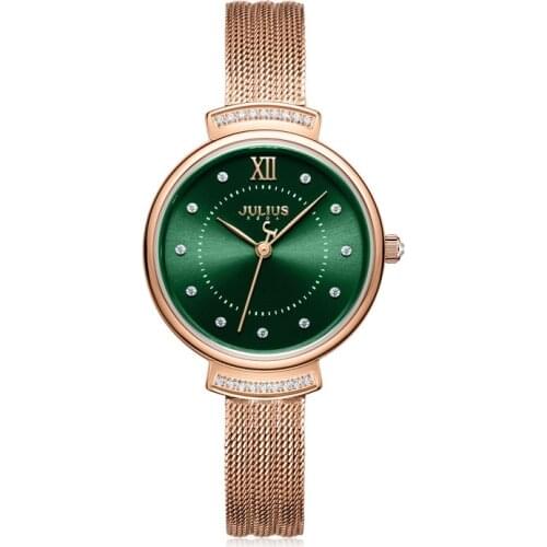 Julius Watch JA-1217 2020 New arrival Womens Luxury Quartz Wrist Watch Top Brand Lafies Fancy Business Watch
