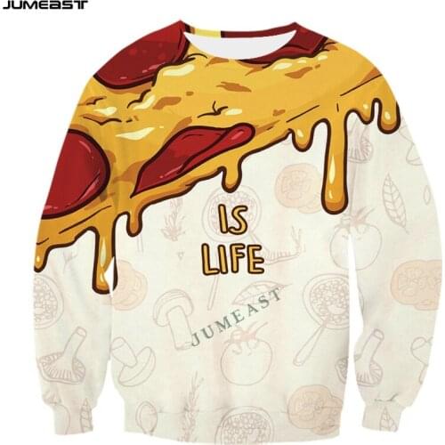 Jumeast Brand Men Women 3D Printed Sweatshirt Instant Noodle Food Beverage Long Sleeve T Shirt Sport Pullover Tops Tees