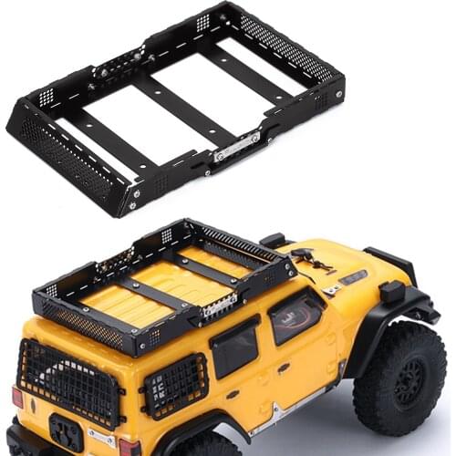 Metal Luggage Carrier Roof Rack Unassembled for 1/24 RC Crawler Axial SCX24 2019 Jeep Wrangler JLU CRC AXI00002T1 AXI00002T2