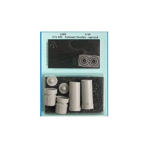 Scenario model resin FA-18C tail spray open state 1:48 with HASEGAWA