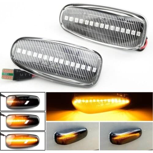 Novel-Car LED Dynamic Side Marker Signal Lamp Light Turn Lamp for Mercedes-Benz W210 W202 W208 R170 Vito W638