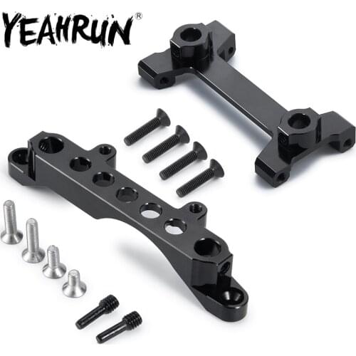 YEAHRUN Front/Rear Frame Support Shock Tower Braces Suspension Arm Bracket for Axial SCX10III AXI03007 1/10 RC Crawler Car Parts