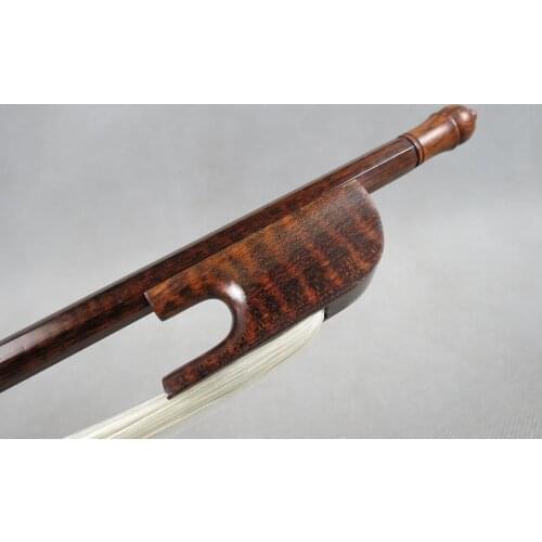 High qualtiy snakewood Baroque 4/4 cello bow,snakewood frog #5276
