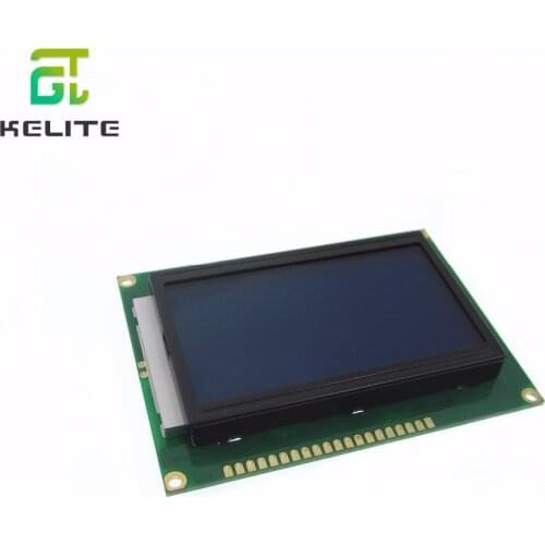 128X64 128*64 DOTS LCD module 5V blue screen 12864 LCD with backlight ST7920 Parallel port