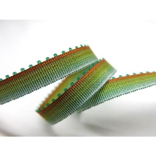 10 Yards 6mm or 10mm Ombre Ribbon Trim|Brown Green Narrow|Polyester|Doll Trim|Embellishment
