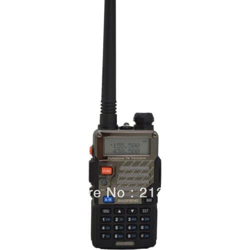 2013 January New Arrival UV-5RE 136-174MHz(RX/TX) & UHF400-520MHz(TX/RX) Dual Band 5W/1W 128CH FM 65-108MHz with Free Earphone