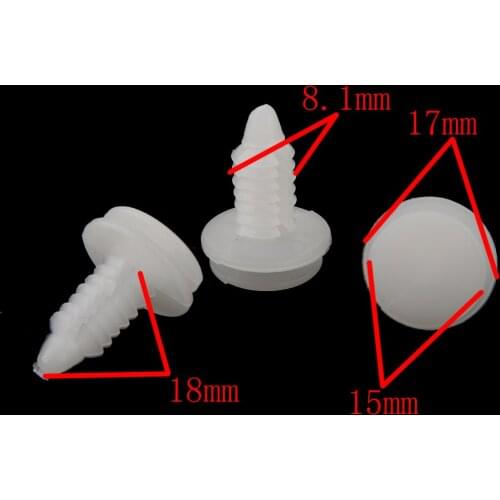 20X Insulation Retainer Plastic Trim Door Panel Clips For Chrysler 6503709