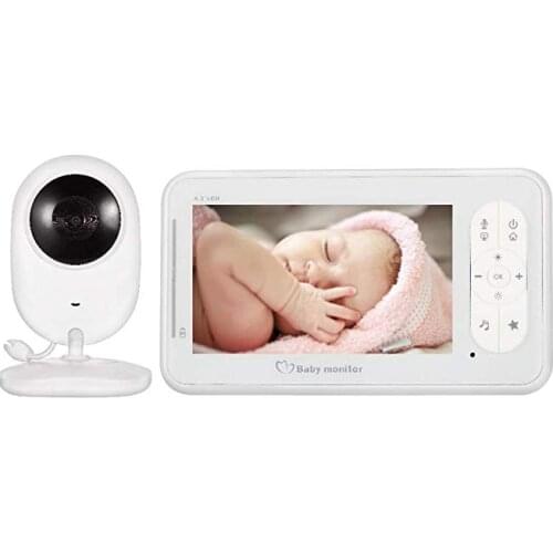 4.3 Inch Wireless Video 2 Way Intercom Baby Monitor Nanny Security Camera