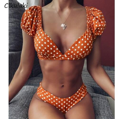 Купальники в горошек Clkulaki China At AliExpress