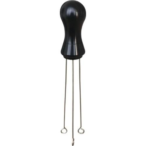 Coffee Tamper Distributor Leveler Needle Alloy Handle Espresso Powder Stirrer Q1FD