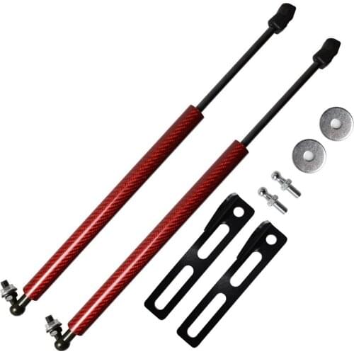 For Toyota Nadia 1998-2003 2x Front Hood Bonnet Modify Gas Struts Carbon Fiber Lift Support Shock Damper