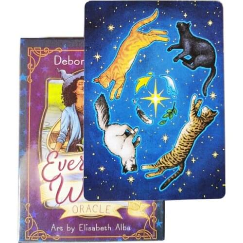 Everyday Witch oracle Cards Tarot Deck cards read the mythic fate divination for fortune games