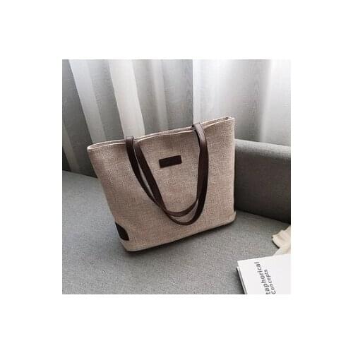 Canvas storage bag shopping bag leisure literature and art Forest tote bag shoulder shopping bag 2020 new womens bag