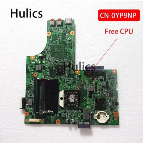 Hulics Original CN-0YP9NP YP9NP 0YP9NP For Dell Inspiron 15R M5010 motherboard 48.4HH06.011 laptop motherboard DDR3 free CPU