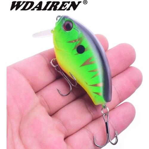 1Pcs 65mm 16.8g Crankbait Fishing Lure Artificial Hard Crank Bait Bass Fishing Wobblers Japan sinking Minnow Fish Lures WD-552