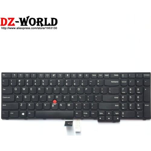 New Original US English Keyboard for Lenovo Thinkpad E570 E570C E575 Teclado 01AX200 01AX120 01AX160 SN20K93368