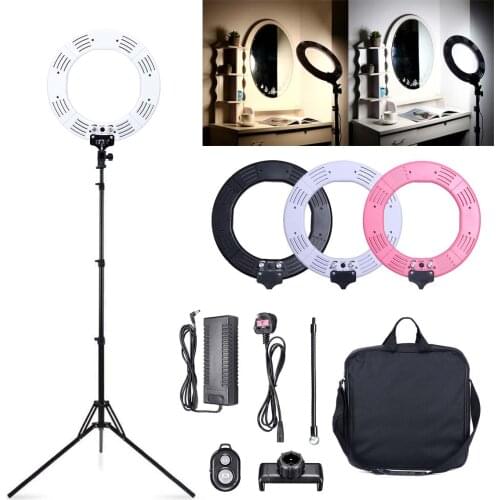 LED Ring Light Kit 12/18 Inch Ring Lamp Photo Light Ring for YouTube Makeup Studio Photography Ringlight with Light Stand