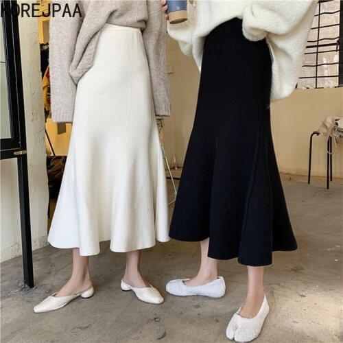 Korejpaa High Waist Skirts For Women