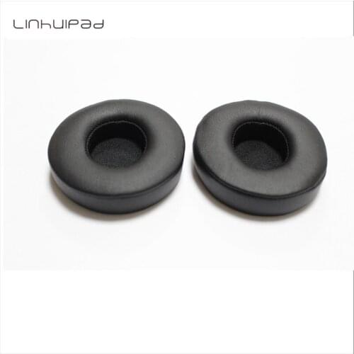 Linhuipad Protein Leather Ear Pads Ear Cushions replacement ear cups for beats solo 2.0 headphones 1 pair/ lot