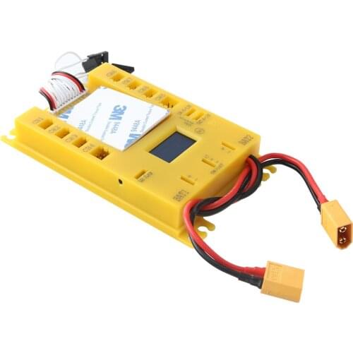 Mini Power DP UBEC Pro Servo Section Board With Wire Switch Dual Power 9 Channels input 16 servo output