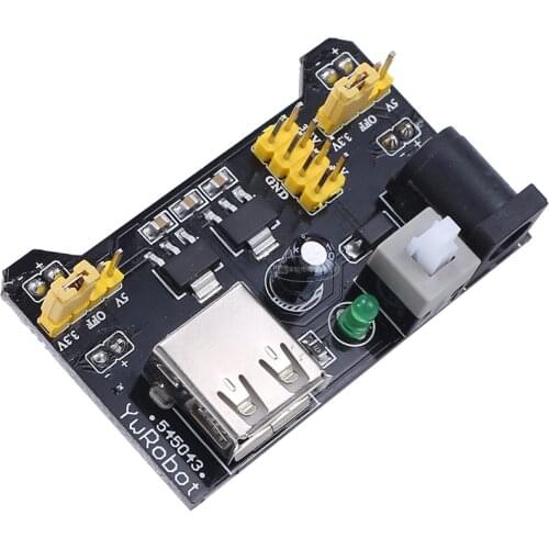 MB102 Breadboard Power Supply Module 3.3V 5V MB-102 Solderless Bread Board DIY 2015 New dedicated power module