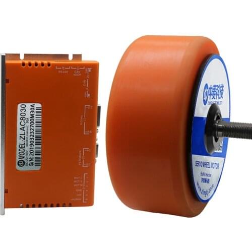 10" 48V 800W 500kg driving electric scooter wheel servo hub motor with driver controller unit assembly