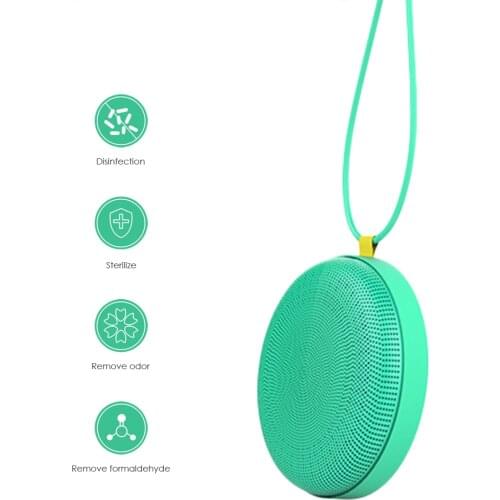 Portable Air Purifier USB Ozone Generator Odor Removal Deodorizer For Car Wardrobe Closet Disinfecting Deodorizing Device For