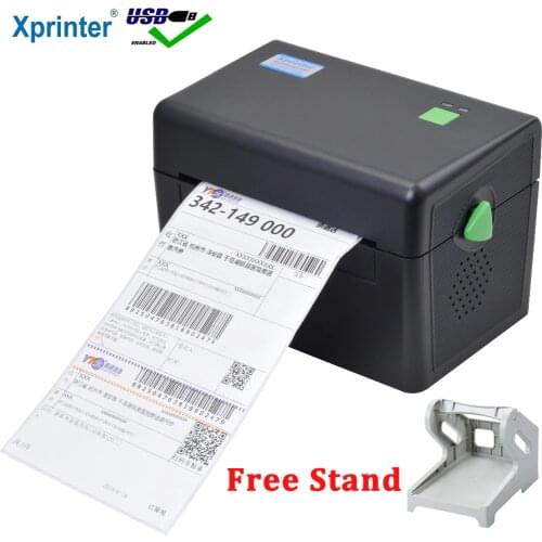 Xprinter label barcode printer thermal label printer 4 Inch 22mm to 118mm bar code printer USB Port
