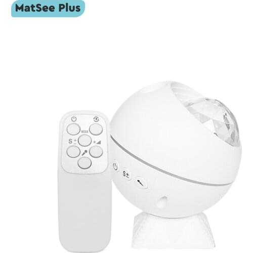 Starry Sky Night Light Projector LED Moon Cloud Night Lamp Ocean Wave Musice Projector Remote Control For Bar Car Party