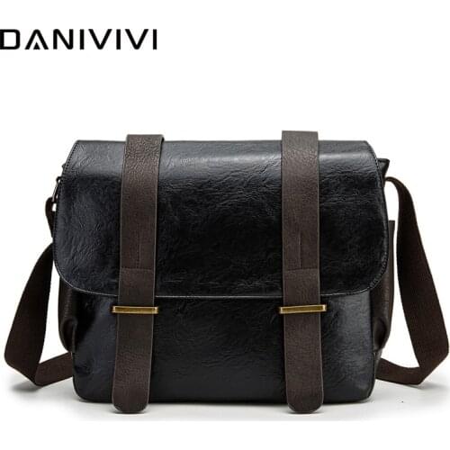 Luxury Mens Messenger Bag Soft Leather Handbags for Men Waterproof Casual Shoulder Bag Designer Satchel Bolso Para Hombre Sac