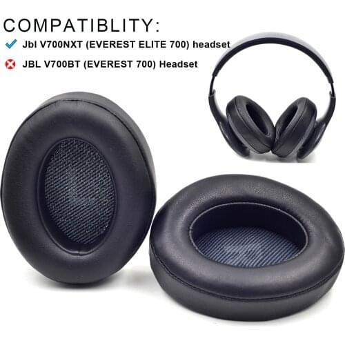 Defean Replacement Ear pads v700nxt Earpad Potein Leather and Memory foam for JBL v700nxt (Everest Elite 700) Headphones