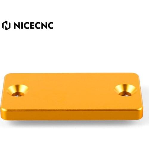 NICECNC Billet Front Brake Reservoir Cover For Suzuki RM60 65 100 80 RM125 RM250 RMZ250 RMZ450 RMX450Z DRZ125/L