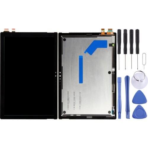 LCD Screen and Digitizer Full Assembly for Microsoft Surface Pro 5 1796 LP123WQ1(SP)(A2) 12.3 inch(Black) AAA