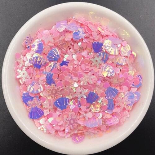 10g/lot pink mix variety shapes sequins DIY 3D Nails Art manicure Paillettes wedding decoration confetti Lentejuelas accessories