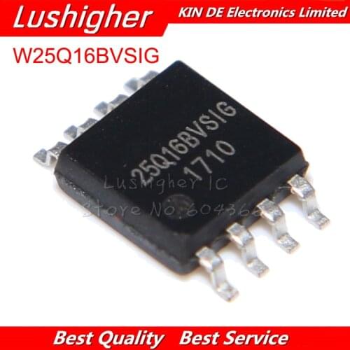 10pcs W25Q16BVSSIG SOP W25Q16BVSIG 25Q16BVSSIG 25Q16BVSIG W25Q16 25Q16 SOP8 NEW ORIGINAL