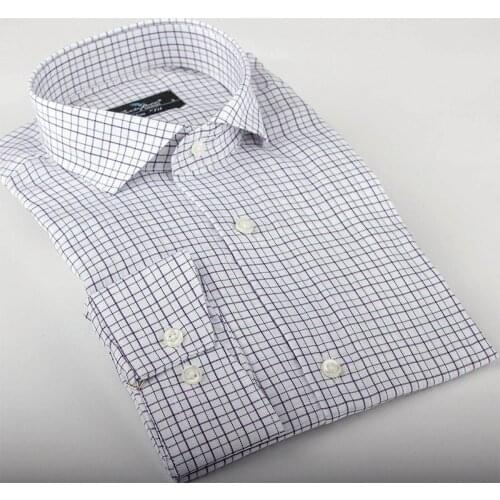 2020 Men Fashion Casual Long Sleeved shirt Slim Fit Male Social Business Dress Clothing Soft Comfortable Slim Button Down