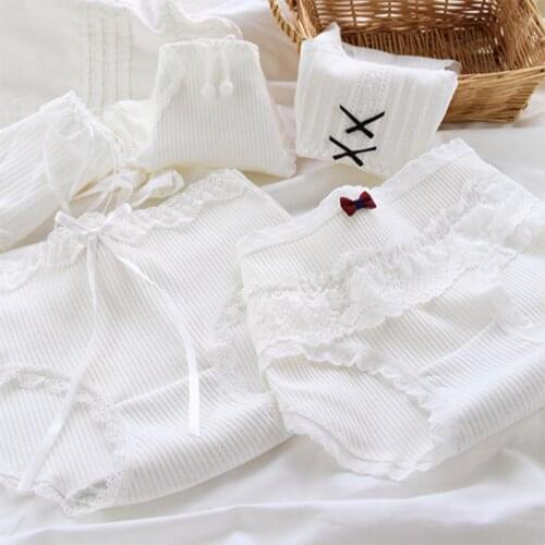 4Pcs/lot New Candy Colors Mix Styles 100% Cotton Print Childrens Underwear Panties for 9-20 Years 3-5