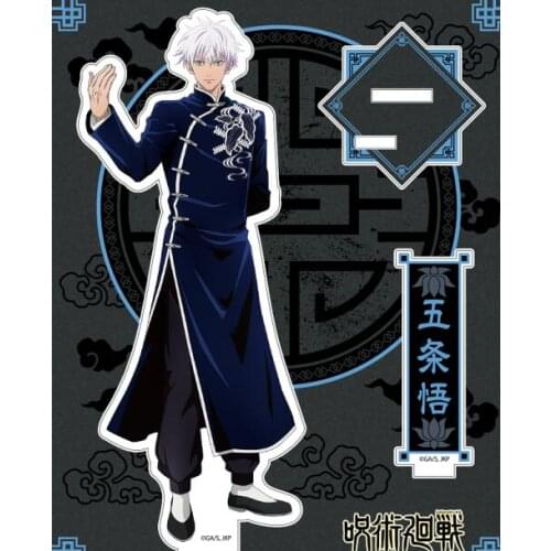 Anime Jujutsu Kaisen Inumaki Toge Itadori Yuji Gojo Satoru Kugisa Acrylic Figure Stand Display Model Plate Accessories Xmas Gift