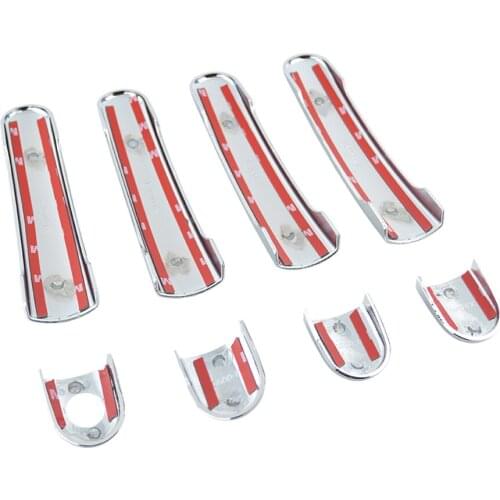 For Audi Skoda Seat Door Handle Covers Keyless Entry Exterior Door Handles Covers For VW Passat Jetta Bora Golf Mk4 Handle Cover