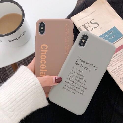 Letter Couples Case For iPhone 7 8 Plus XR XS Max X 6 6S Cartoon Silicone Cover For iPhone 5 5S SE 2 2020 11 12 Pro Max TPU Case