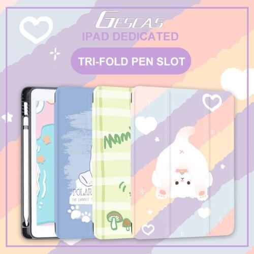 GESCAS Ipad Case For Ipad Air 4 Case 2020 Ipad Pouch Case For Ipad Pro 11/12.9 Inches Case 2020 Tablet Accessories Ipad Case