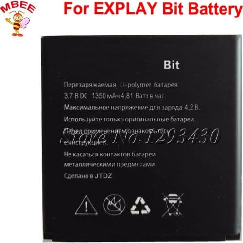 For Explay Bit Battery 1350mAh High Quality Accumulator